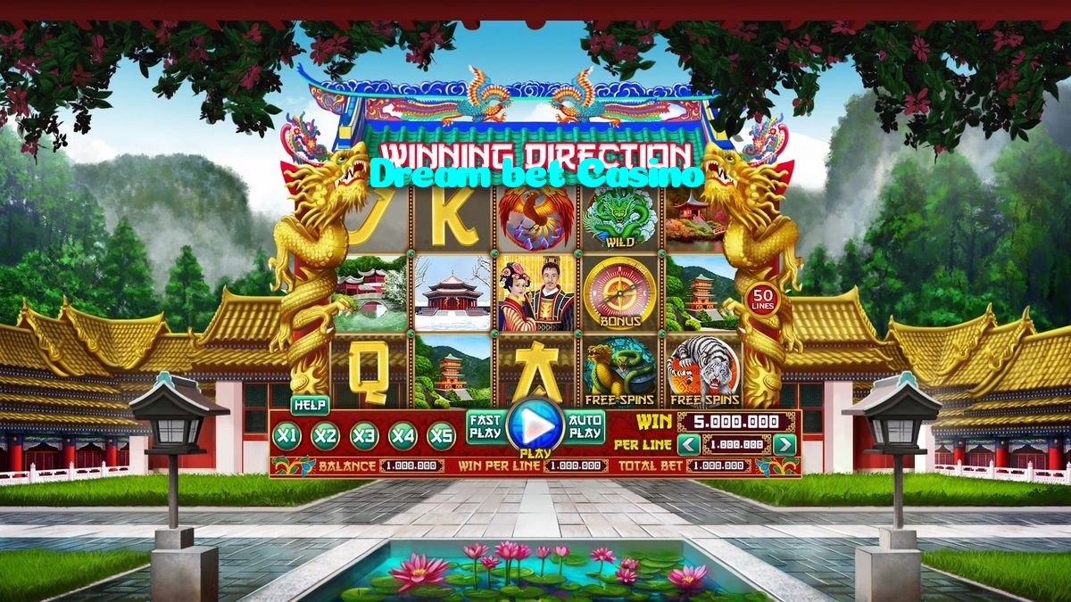 Dream bet Casino casino presented on mobile device in Pakistan with slots and live games